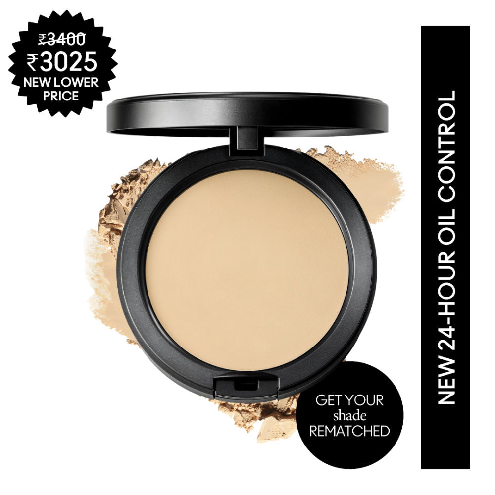 Studio Fix Powder Plus 24-Hour Oil Control Compact Foundation With Rose & Red Algae Extracts - NC12