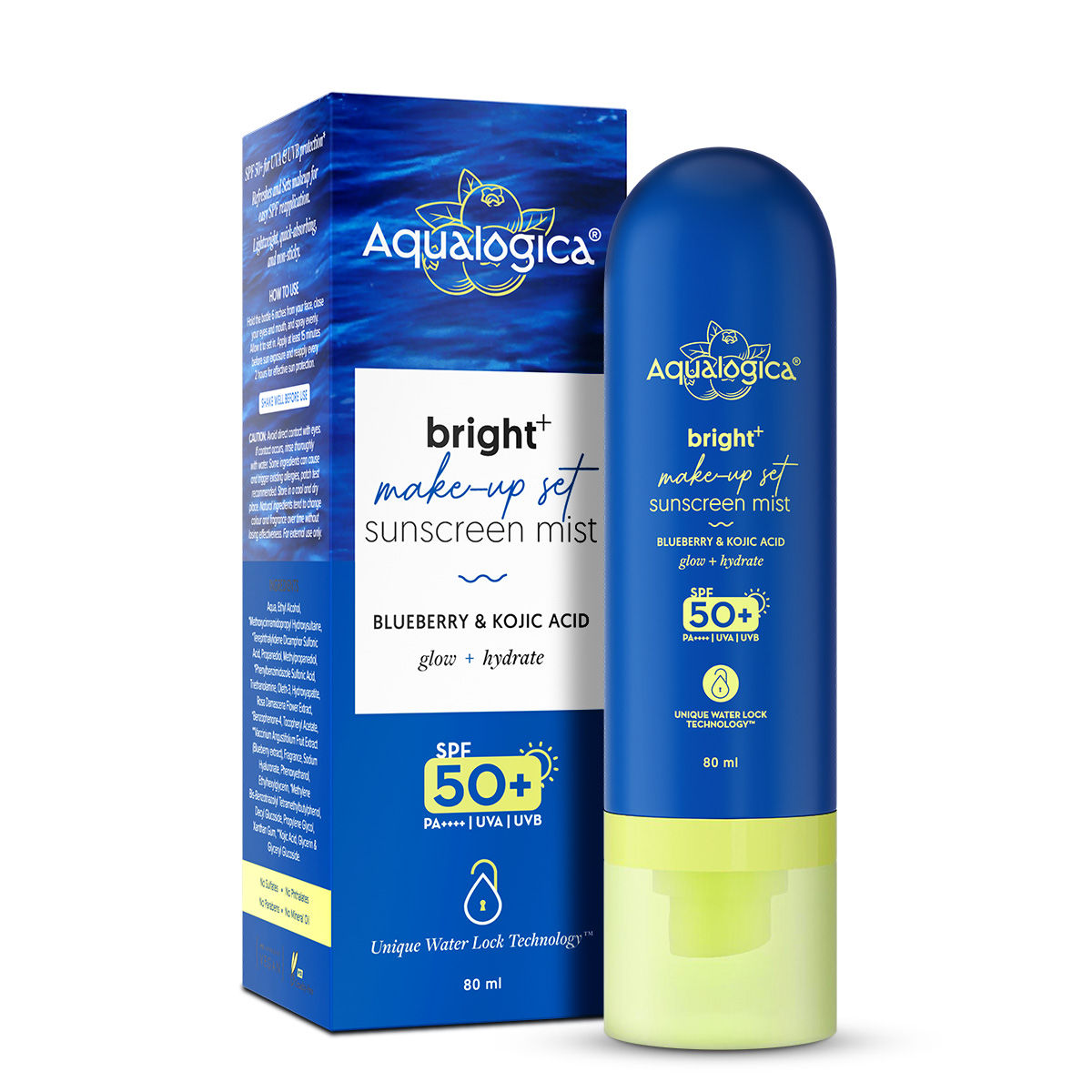 Bright+ Makeup Set Sunscreen Mist SPF 50+