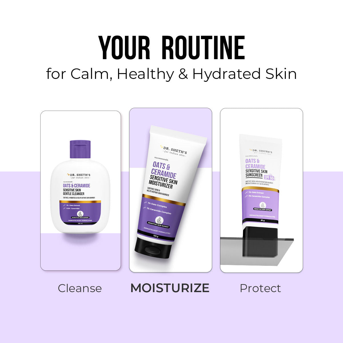 Oats & Ceramide Sensitive Skin Moisturizer