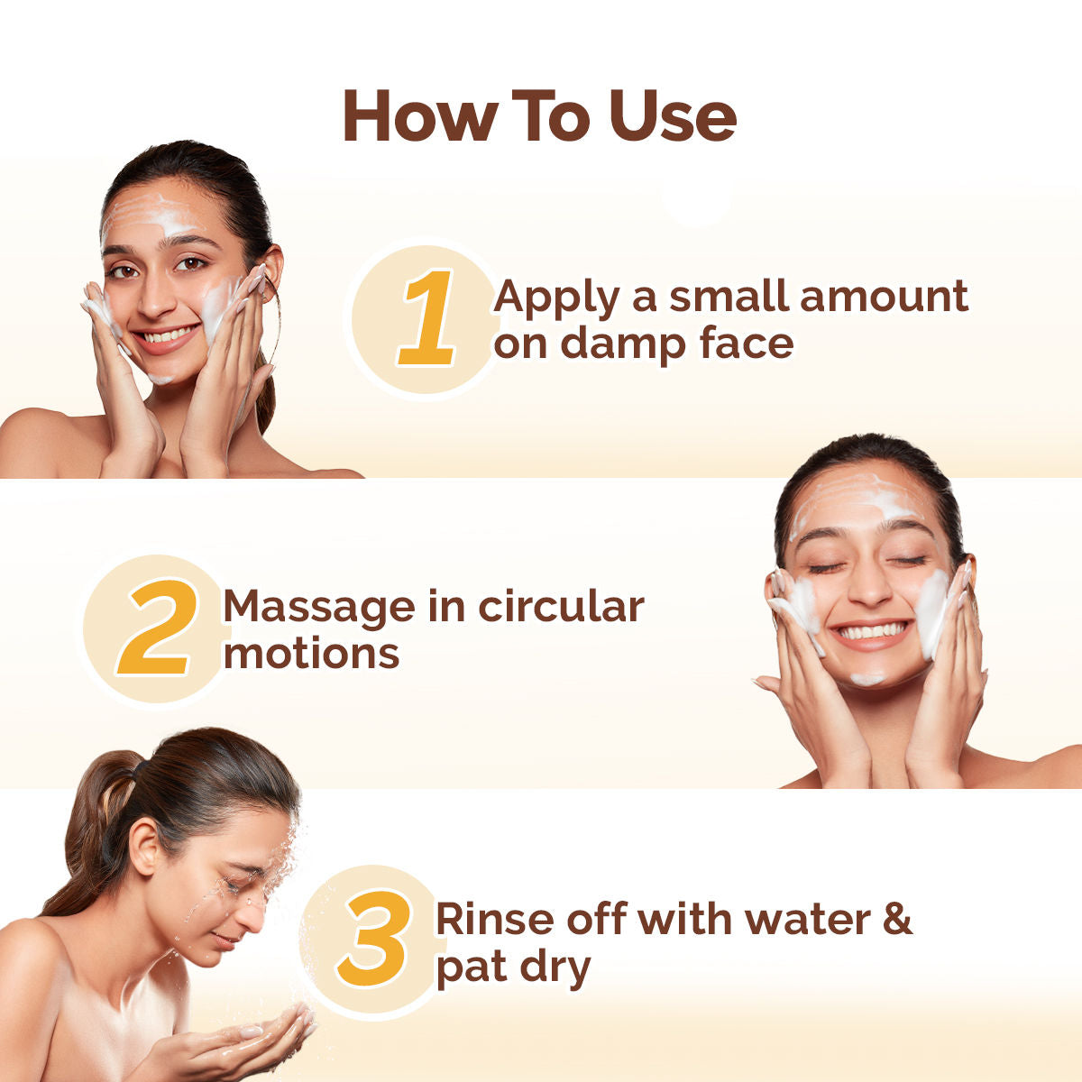 Ubtan Face Wash With Turmeric & Saffron For Tan Removal