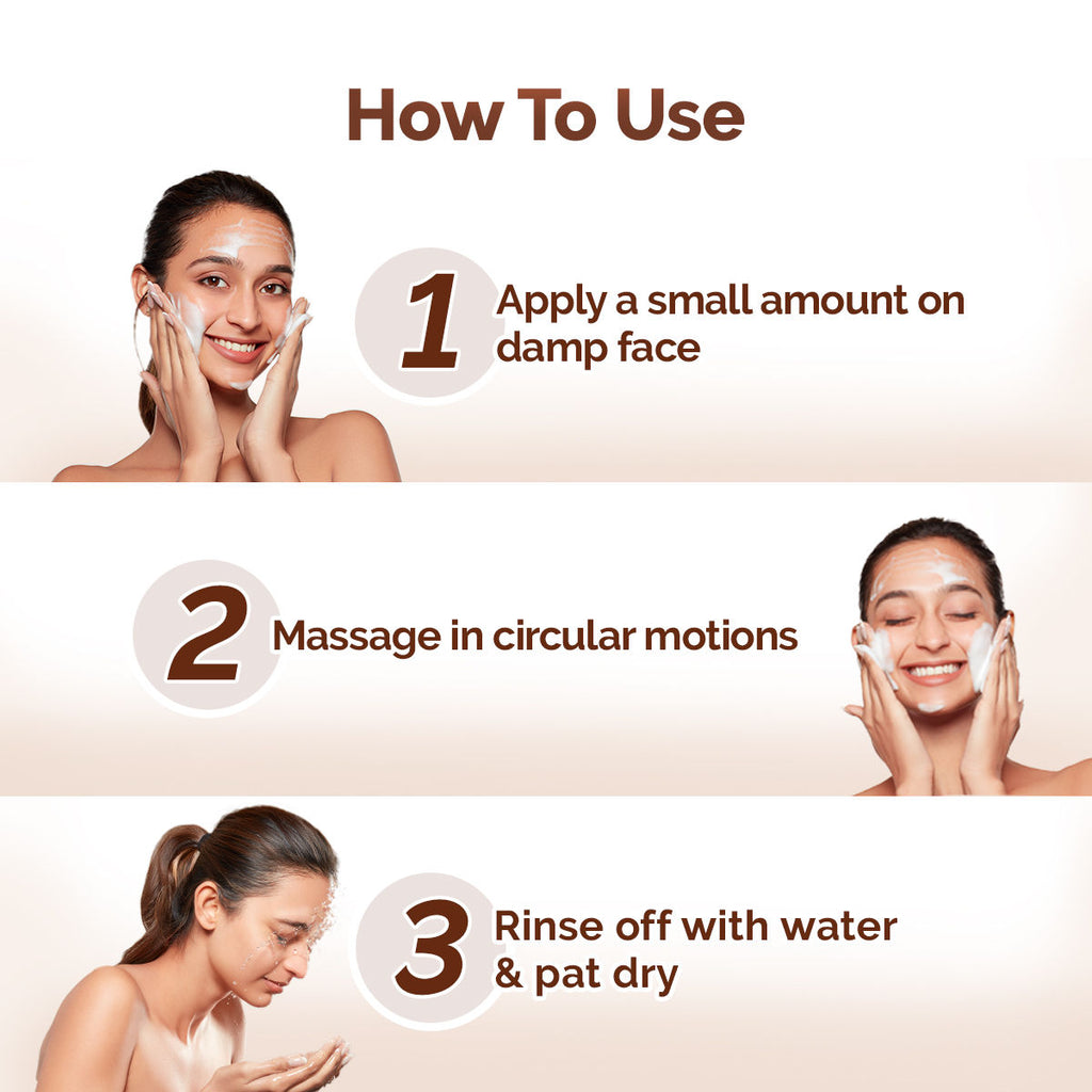 Rice Face Wash With Rice Water & Niacinamide for Glass Skin
