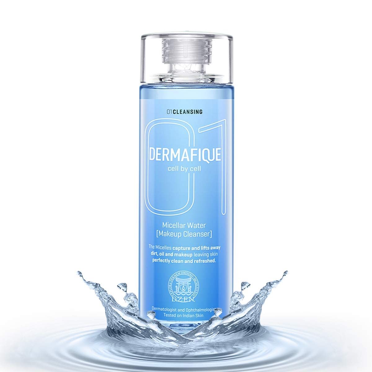 Micellar Water, with Hyaluronic Acid - Alcohol Free Makeup Cleanser, Removes Makeup