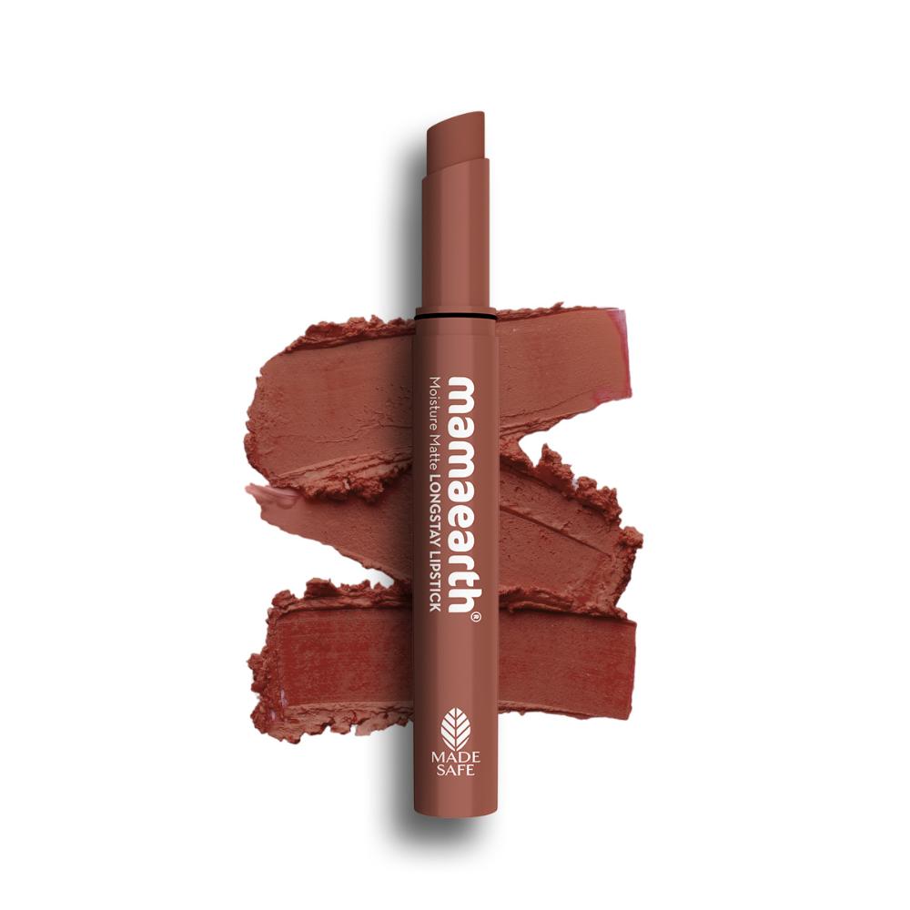 Moisture Matte Longstay Lipstick With Avocado Oil & Vitamin E - Espresso Brown