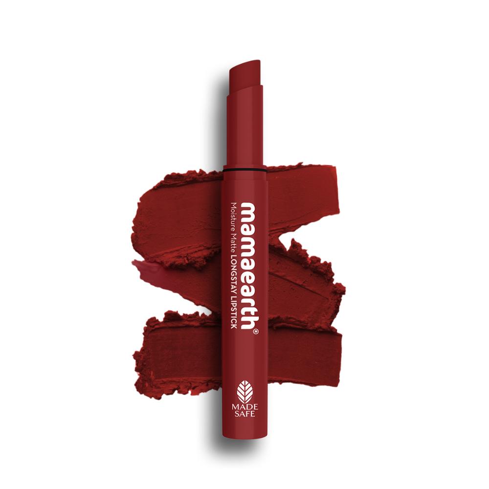 Moisture Matte Longstay Lipstick With Avocado Oil & Vitamin E - 17 Raisin Punch