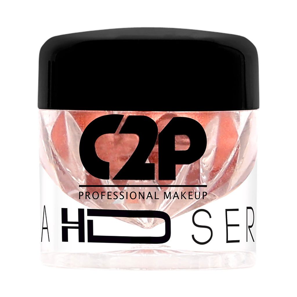 HD Loose Precious Eye Shadow Pigment Long-Lasting Shimmer for Face Body - Copper 09