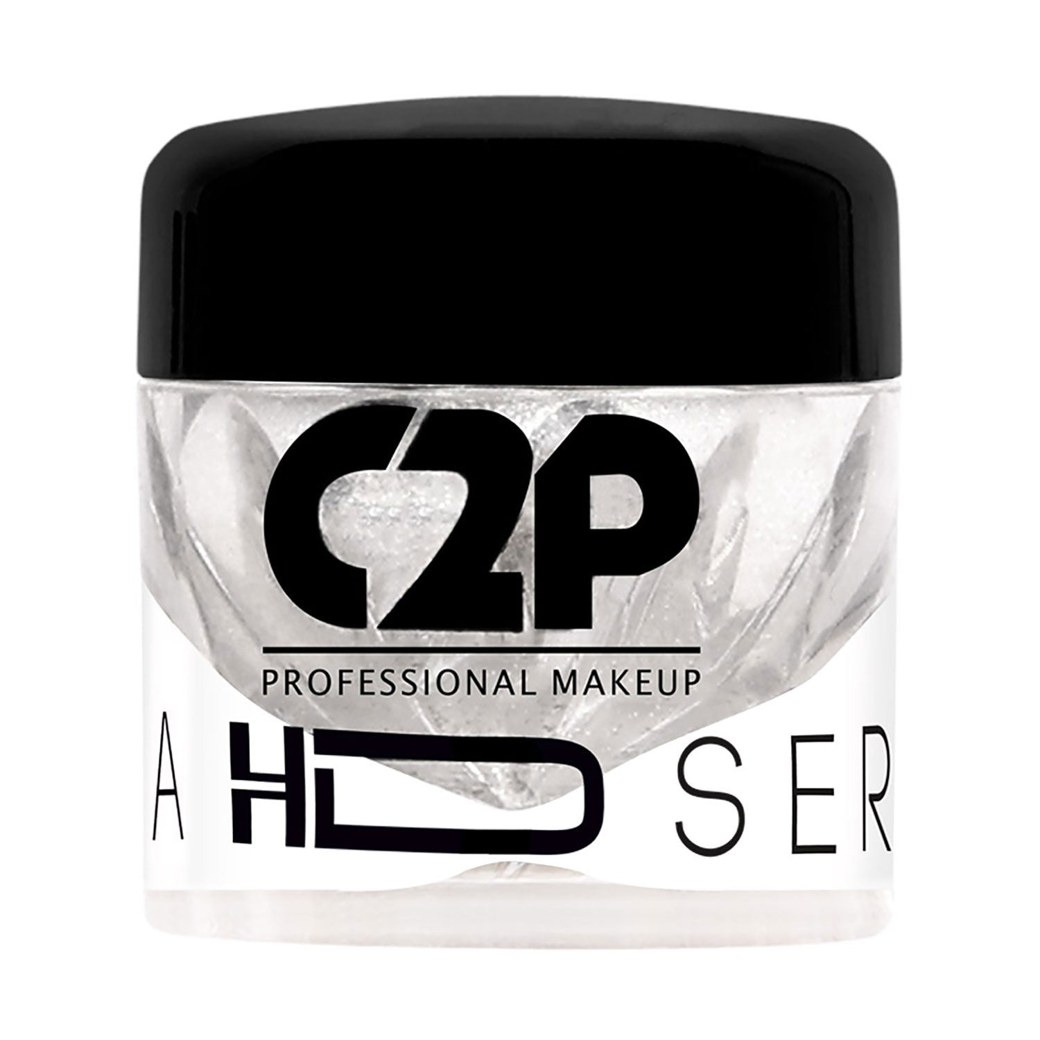 HD Loose Precious Eye Shadow Pigment Long-Lasting Shimmer for Face Body - Due Silver 152