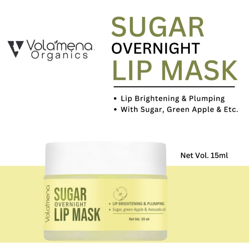 Overnight Lip Mask With Sugar, Green Apple Extract & Avocado Oil
