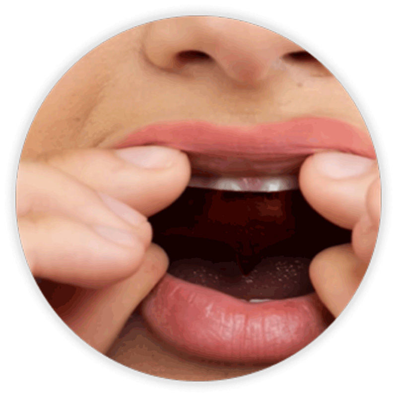 Sensitivity Strips reduces Dental Sensitivity with Natural Menthol and clove oil
