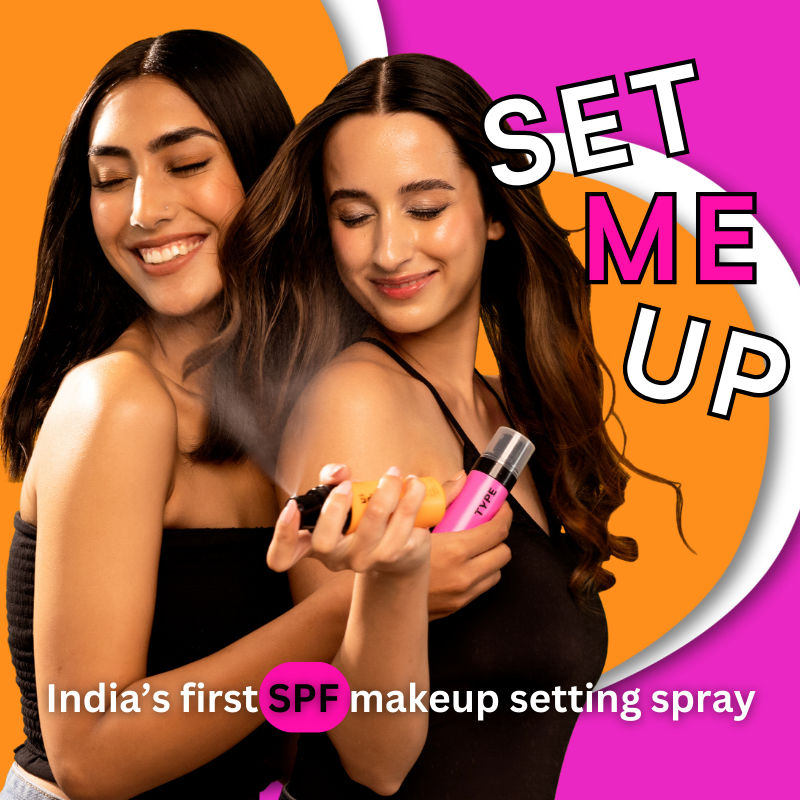 Hydrating Setting Spray SPF 35 PA+++ Face Makeup 12Hr Set For Dry Skin