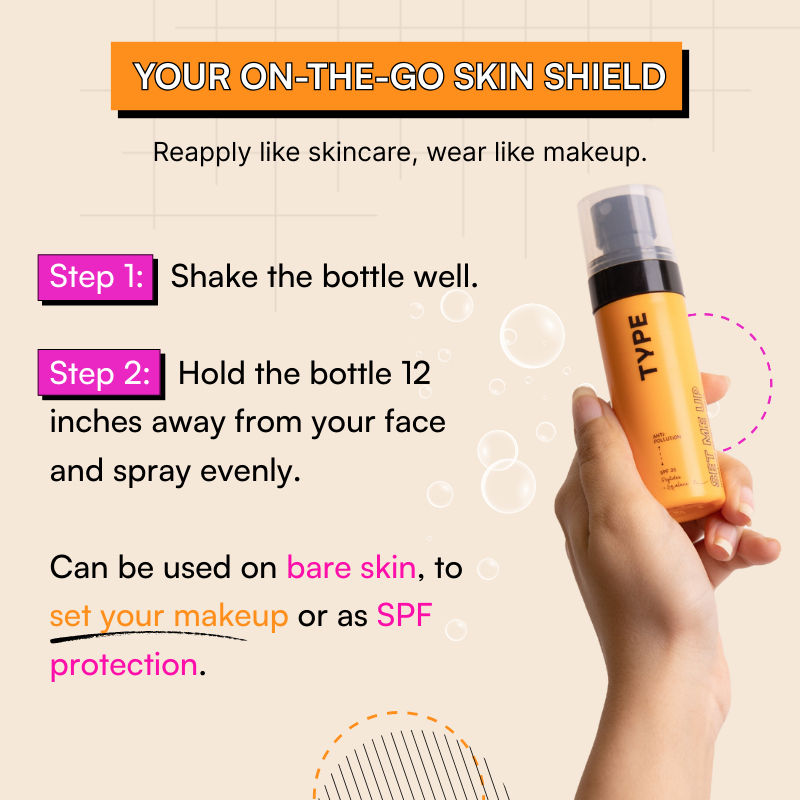 Hydrating Setting Spray SPF 35 PA+++ Face Makeup 12Hr Set For Dry Skin