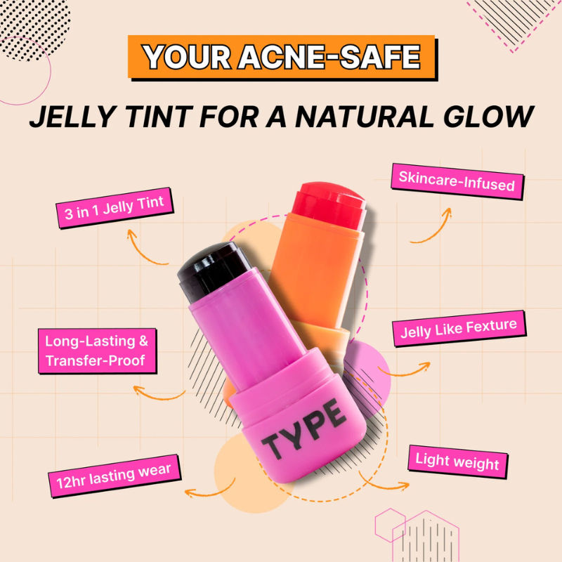 Soak It Hydra Jelly Tint with Squalane For Cheeks, Lips And Eyes