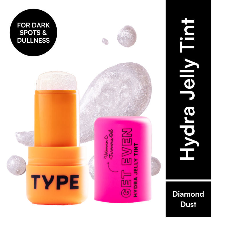 Get Even Hydra Jelly Tint with Vitamin C For Cheeks, Lips and Eyes - Diamond Dust 88