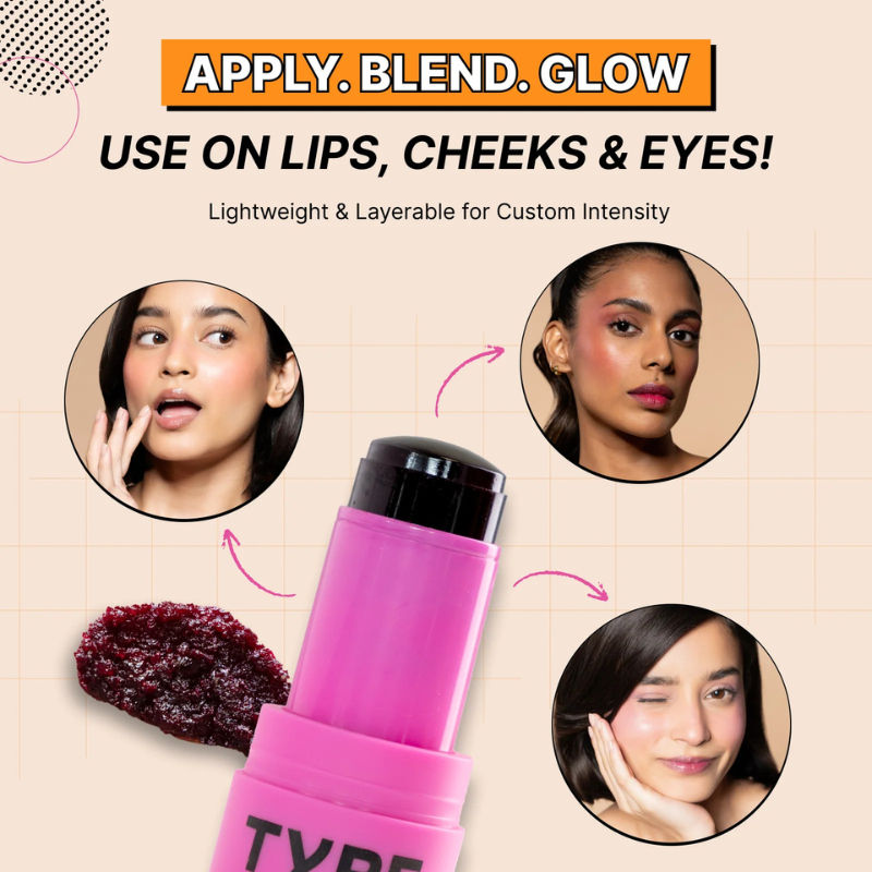 Get Even Hydra Jelly Tint with Vitamin C For Cheeks, Lips and Eyes