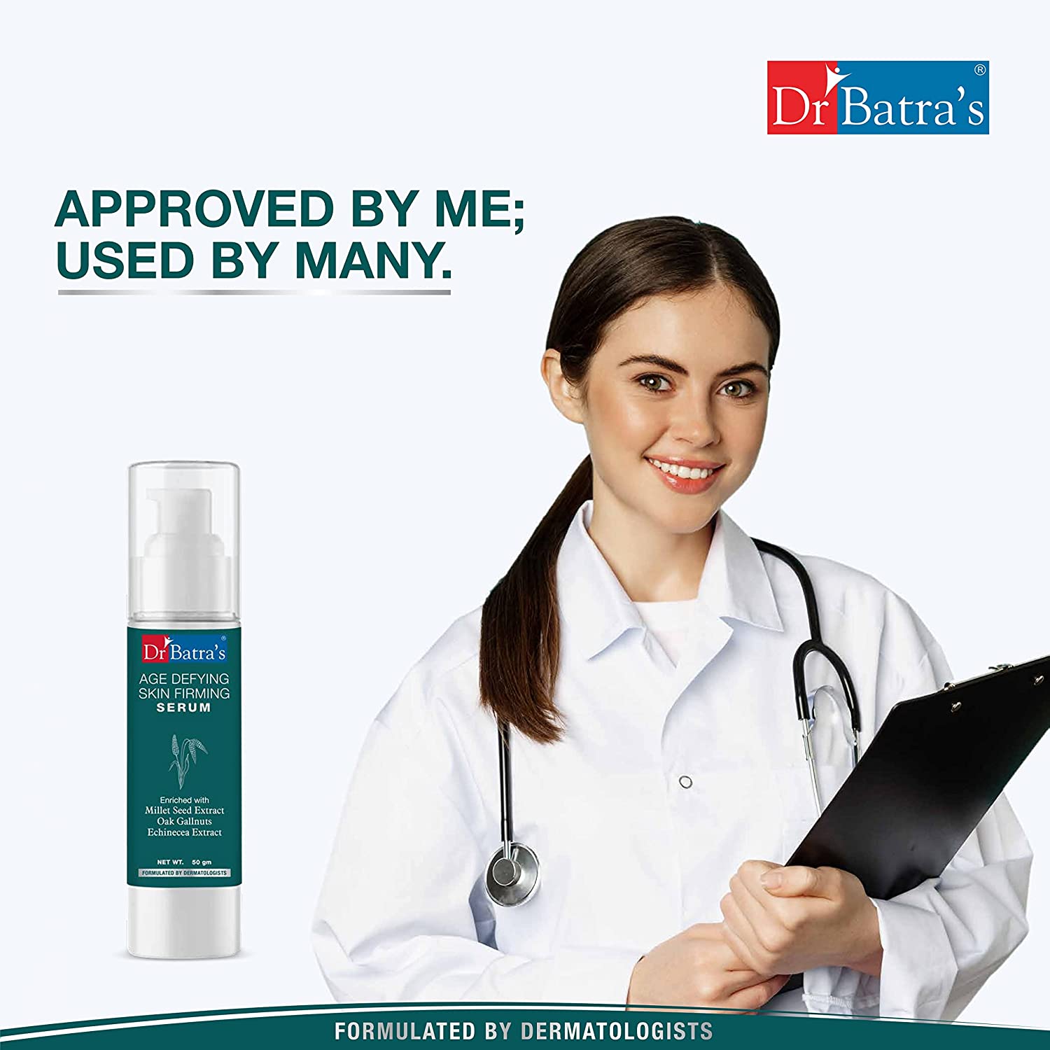 Dr Batra's Skin Fairness Serum, For Bright Skin & Complexion,Silicone & Hydroquinone free