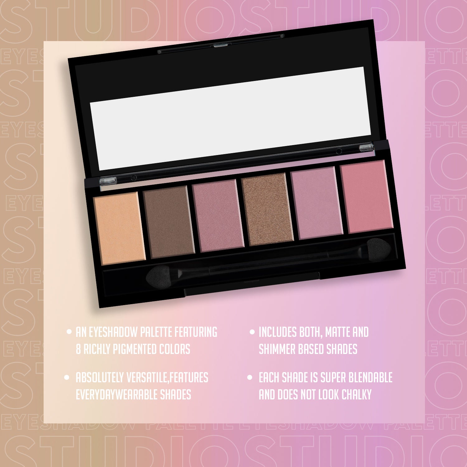 Makeup Studio Smokey Eyeshadow Palette - 1