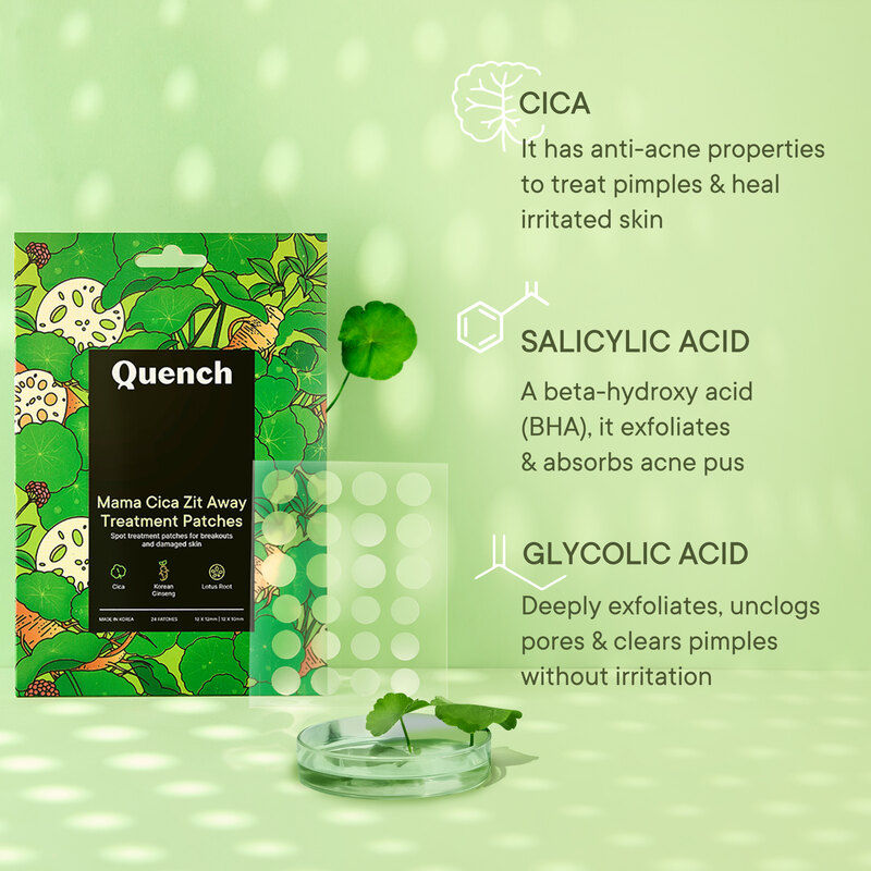 Cica & Salicylic Acid Acne Pimple Patches