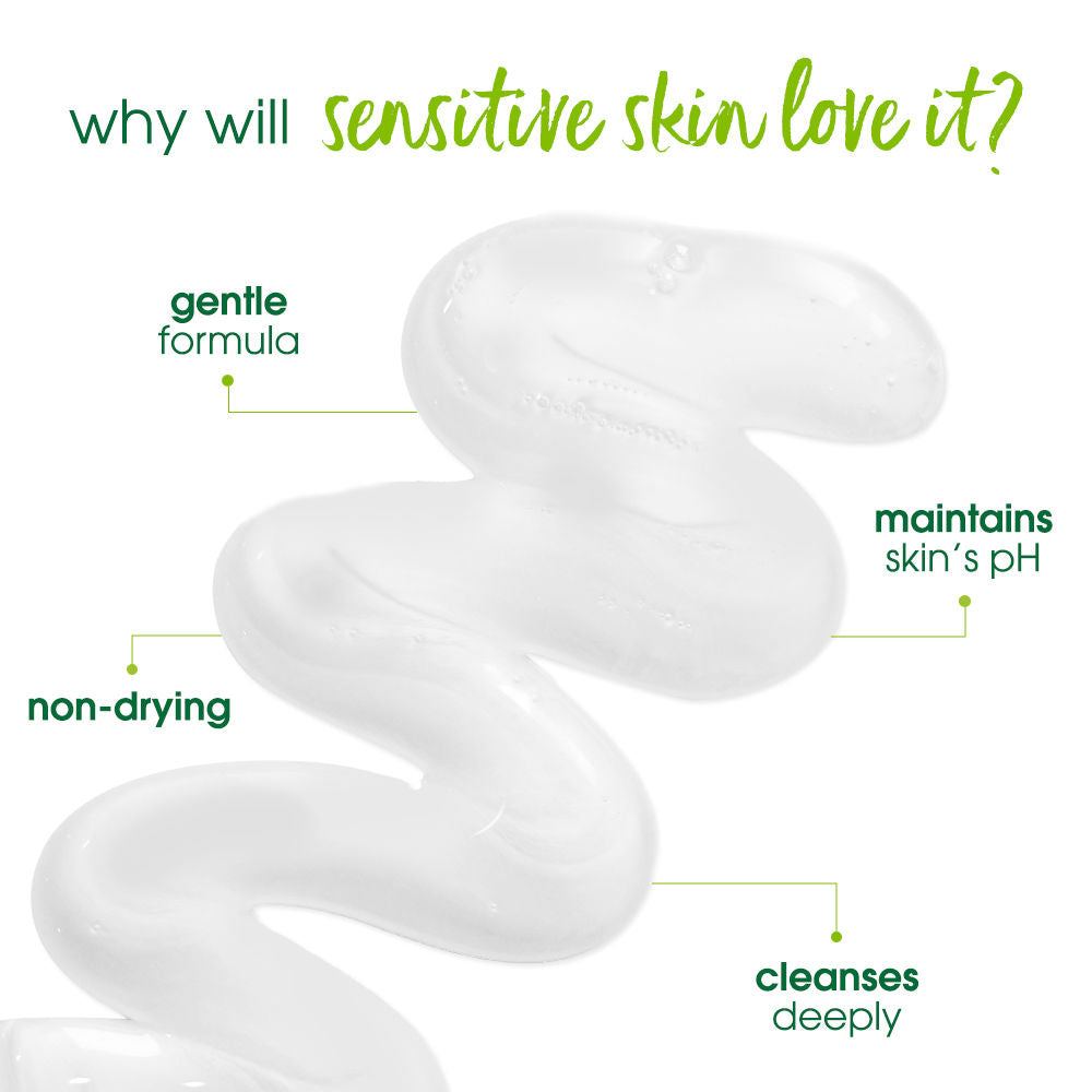 Kind To Skin Moisturising Facial Wash, Reduces Dryness with Panthenol for Dry Skin