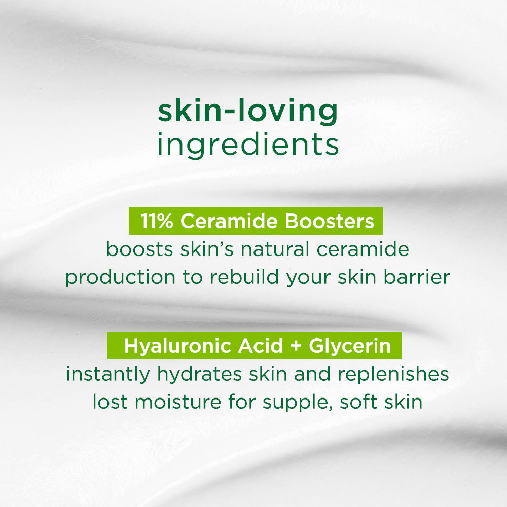 Active Skin Barrier Care, with 11% Ceramide Boosters for Sensitive Skin