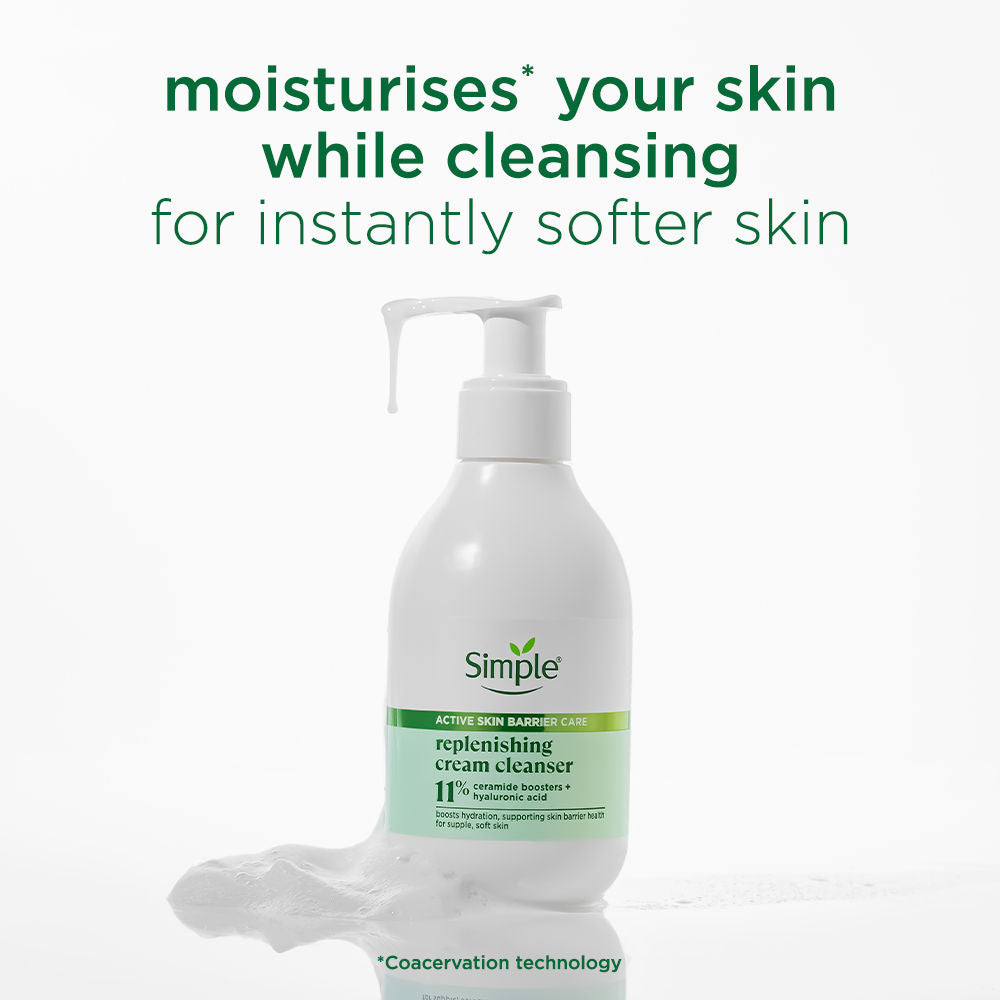 Active Skin Barrier Care, with 11% Ceramide Boosters for Sensitive Skin