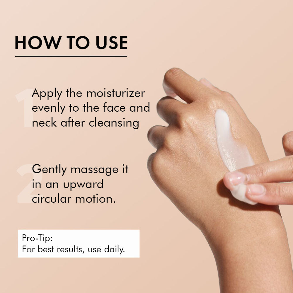 Oil-Free Coffee Face Moisturizer Gel with Hyaluronic Acid & Pro-Vit B5 for Deep Hydration