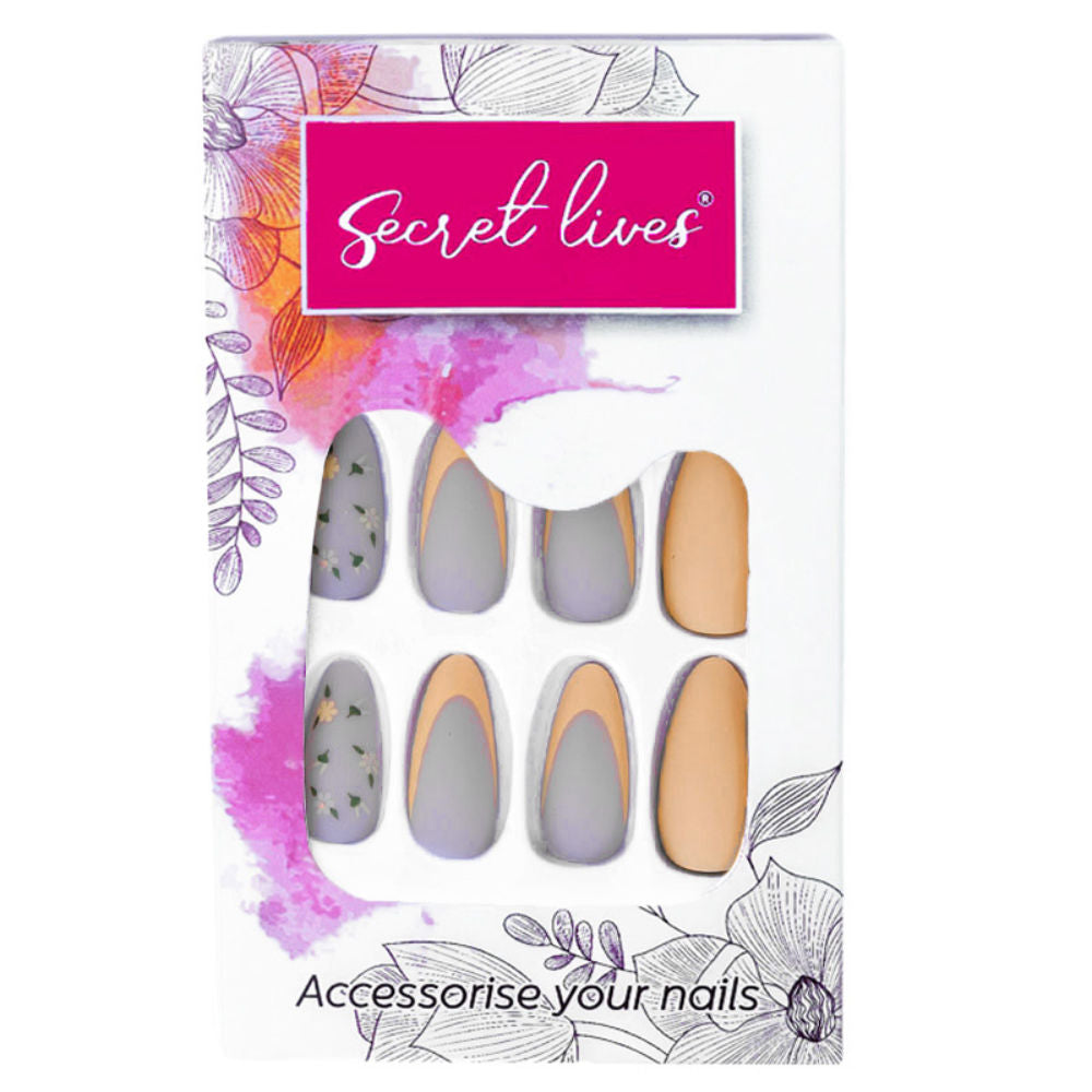Matte Light Orange & Skin Color
