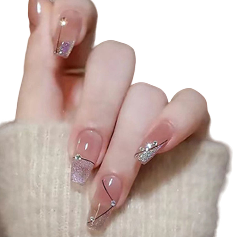 Translucent Grafti Lines With Studs & Glitter