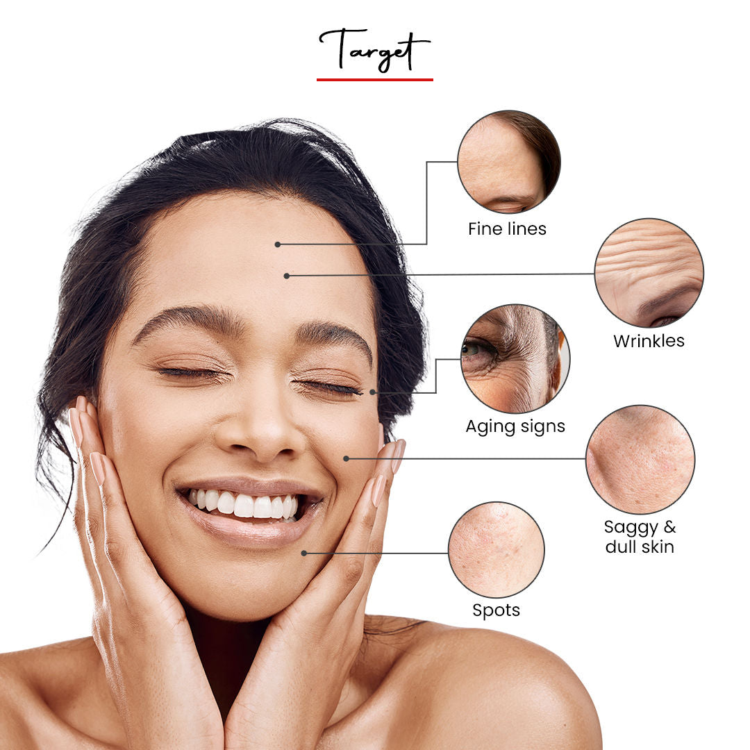 Skin Lift Recovery Serum with Retinol and Korean Kombaucha, Prevents Wrinkle & Ageing