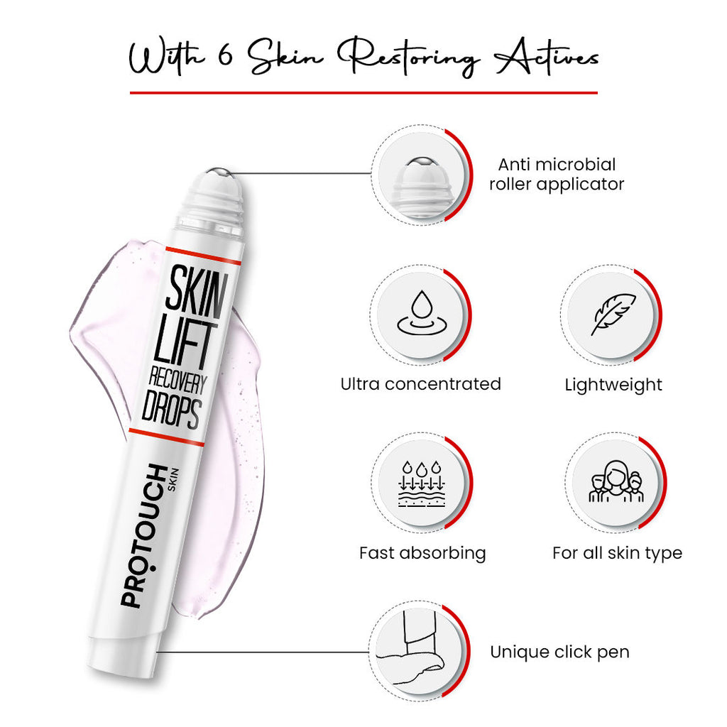 Skin Lift Recovery Serum with Retinol and Korean Kombaucha, Prevents Wrinkle & Ageing