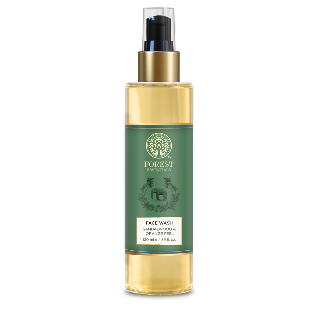 Facial Cleanser Sandalwood & Orange Peel Ayurvedic Face Wash