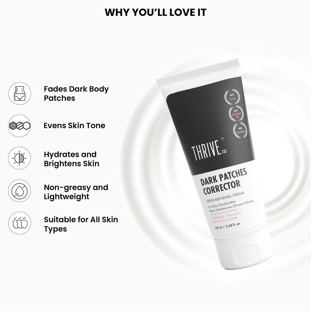 Dark Patches Corrector Depigmenting Cream