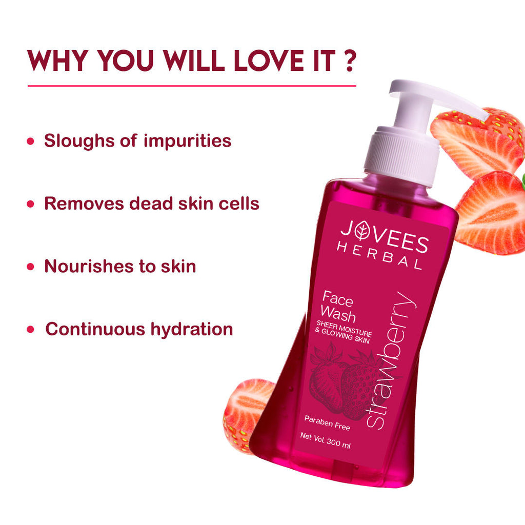Herbal Strawberry Face Wash