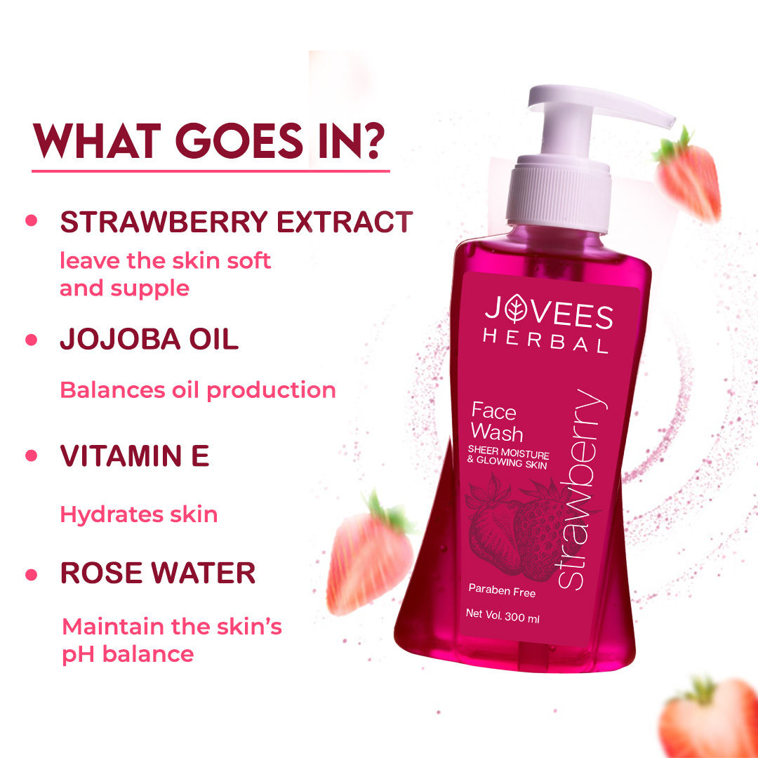 Herbal Strawberry Face Wash