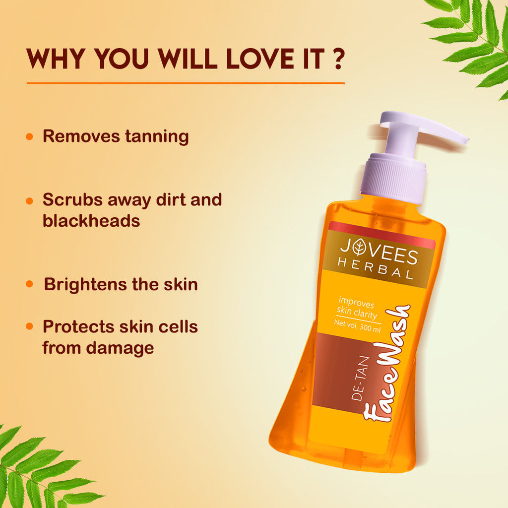Herbal De-Tan Face Wash