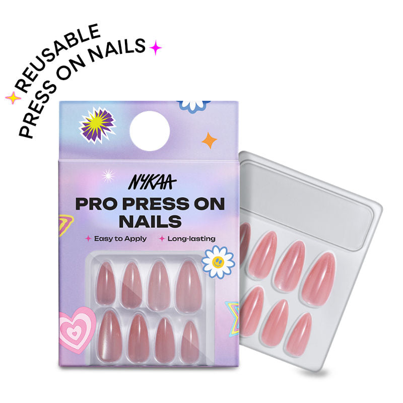 Pro Press On Nails - Glazed and Glossy