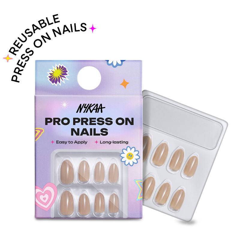 Pro Press On Nails - Melted Nude
