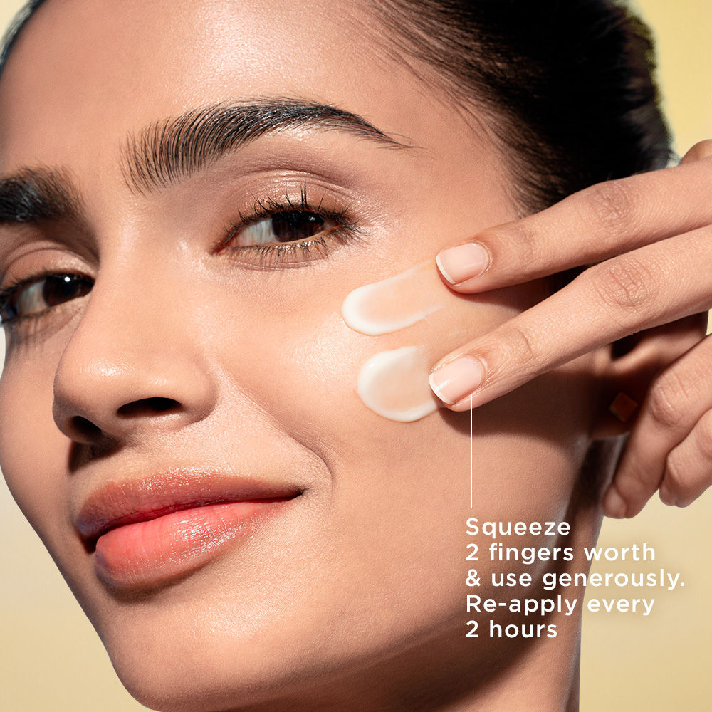 POND’S Sun Miracle SPF 50 PA+++ Crème Gel Sunscreen - Protect & Bright, With Niacinamide