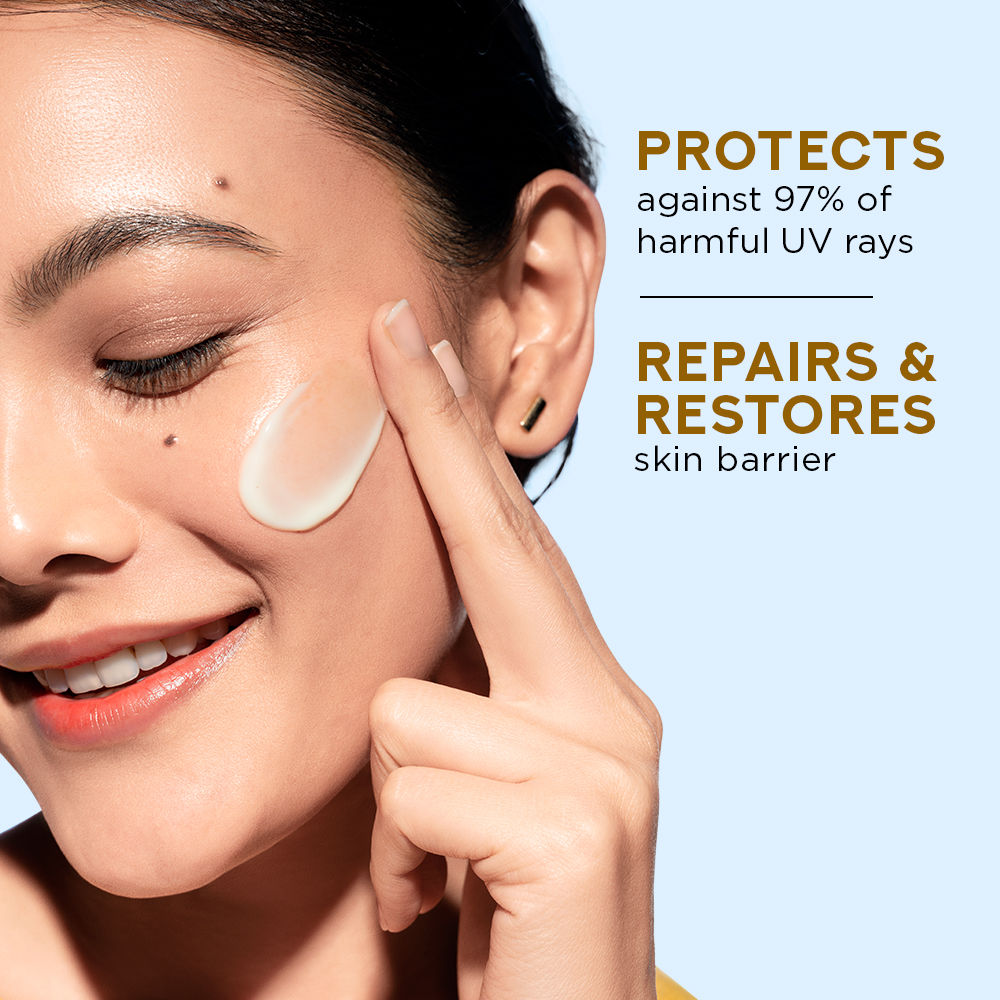 POND’S Sun Miracle SPF 50 PA+++ Crème Gel Sunscreen - Protect & Hydrate, With Hyaluronic Acid