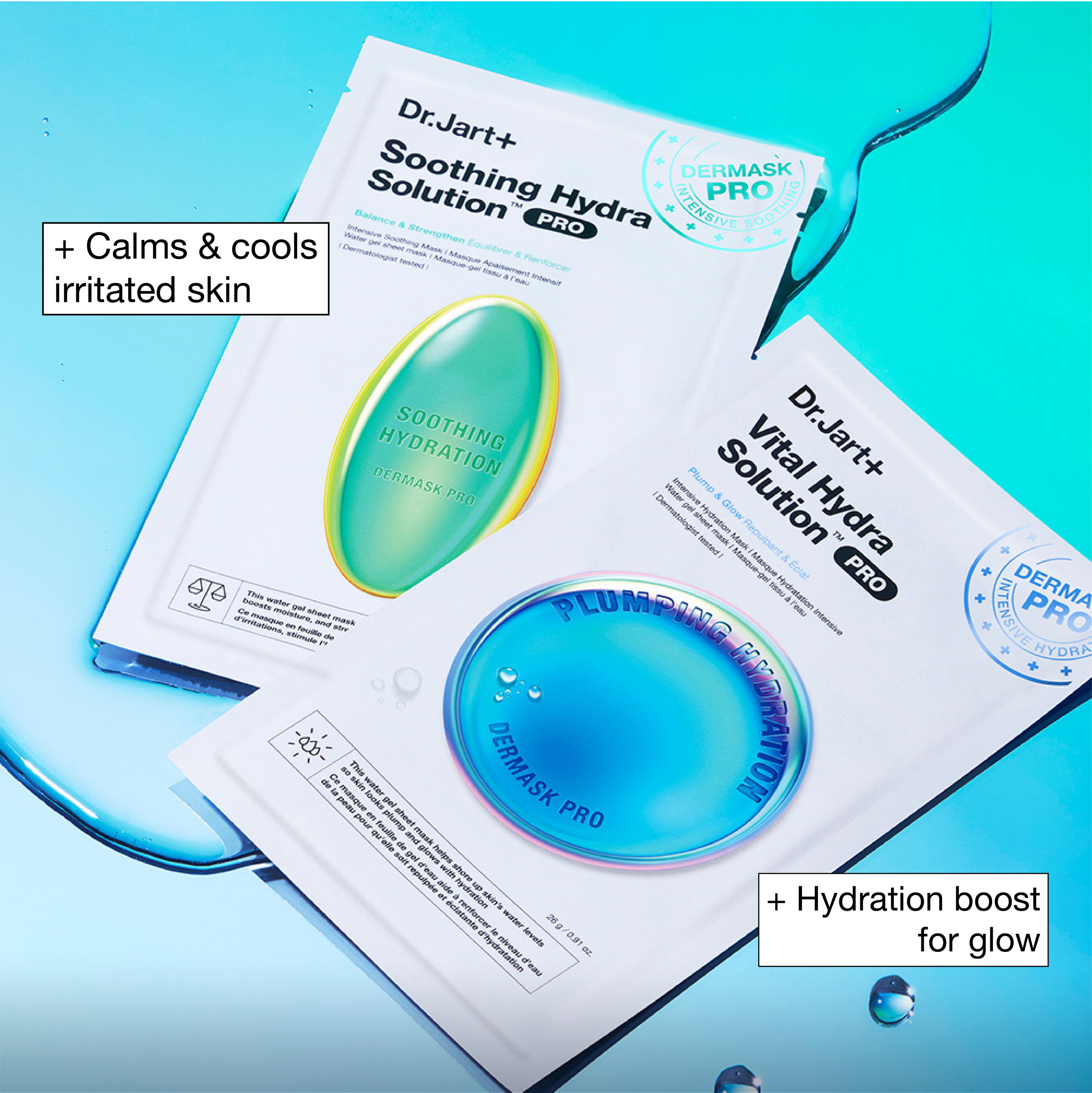 Dermask Vital Hydra Solution Pro Face Sheet Mask With Hyaluronic Acid