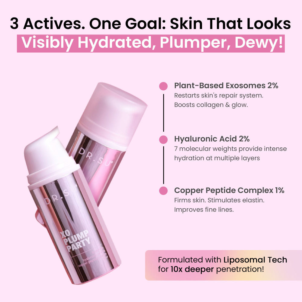 Exosome Serum For Intense Hydration, Barrier Repair & Anti-Aging Benefits
