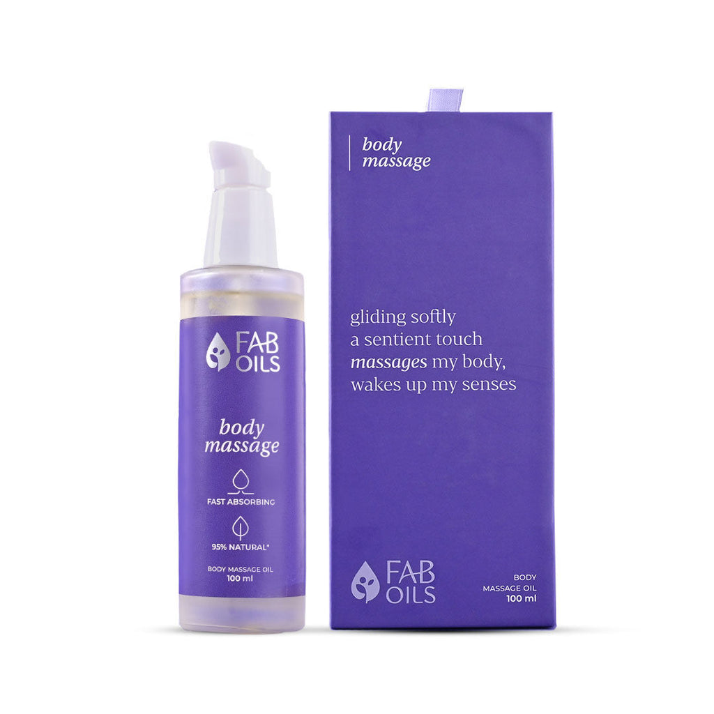 Body Massage Body Oil with Tingflower & Blue Lotus