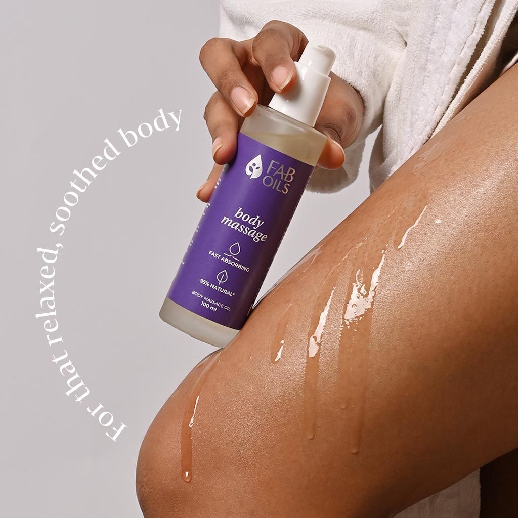 Body Massage Body Oil with Tingflower & Blue Lotus