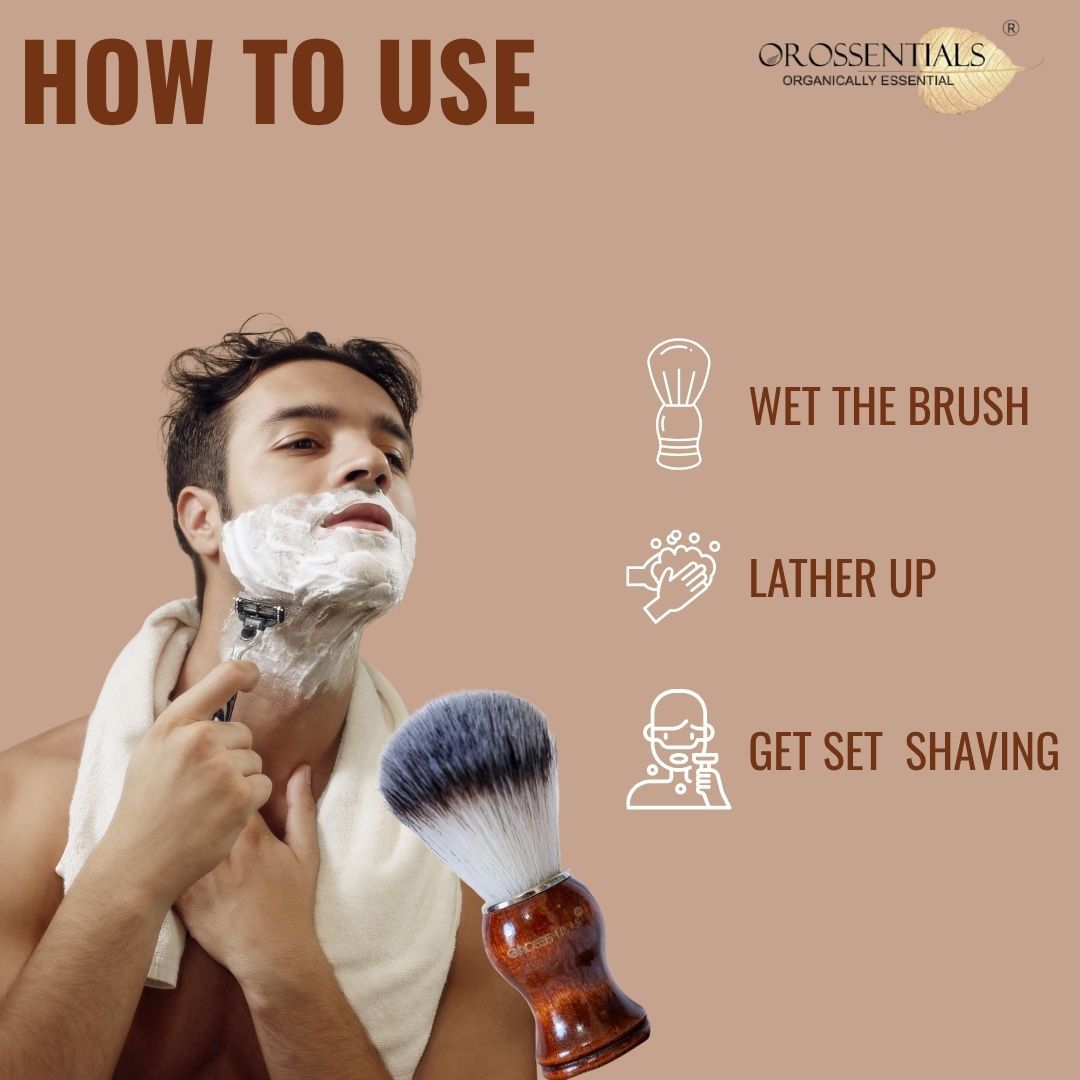 Wooden Shaving Brush For Men