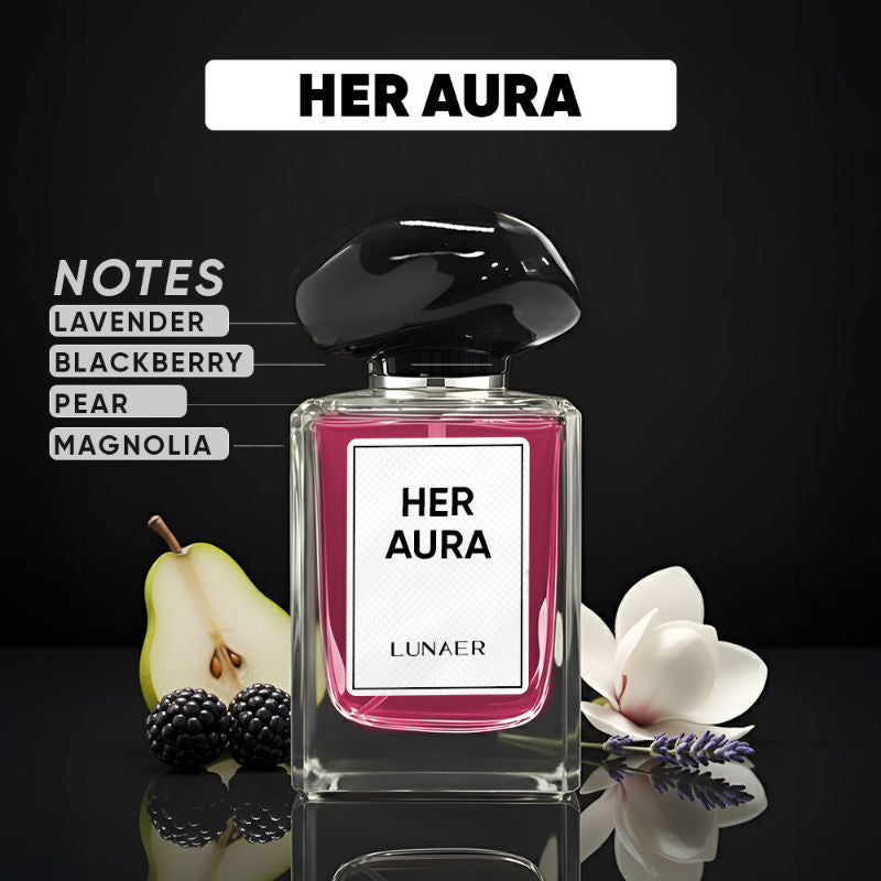 Her Aura Floral Perfume With Lavender, Jasmine & Vanilla Notes For Women