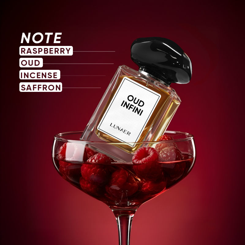 Oud Infini Woody Fruity Perfume With Raspberry Notes For Men & Women