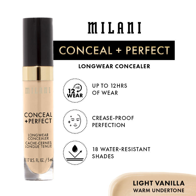 Conceal + Perfect Longwear Concealer - Light Vanilla