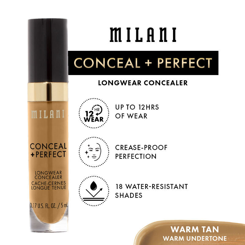 Conceal + Perfect Longwear Concealer - Warm Tan