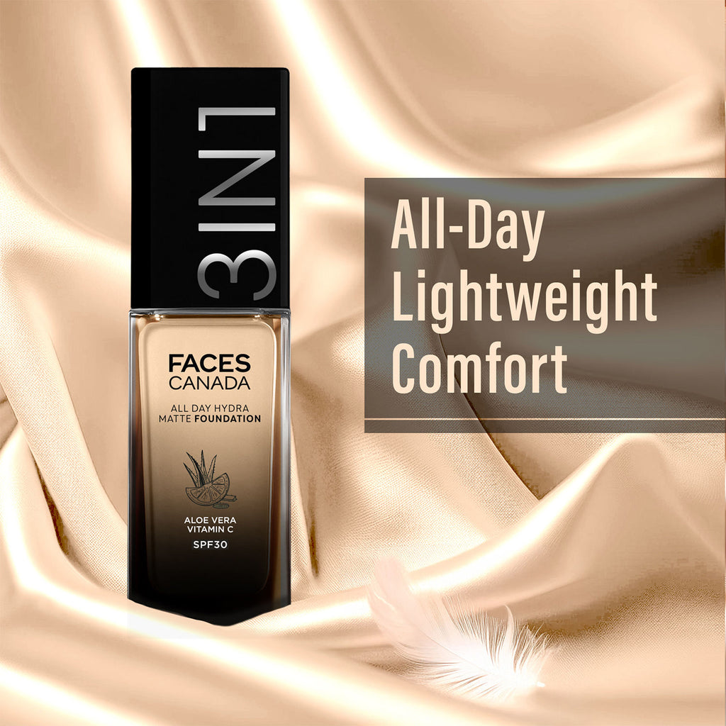 3 In 1 All Day Hydra Matte Foundation
