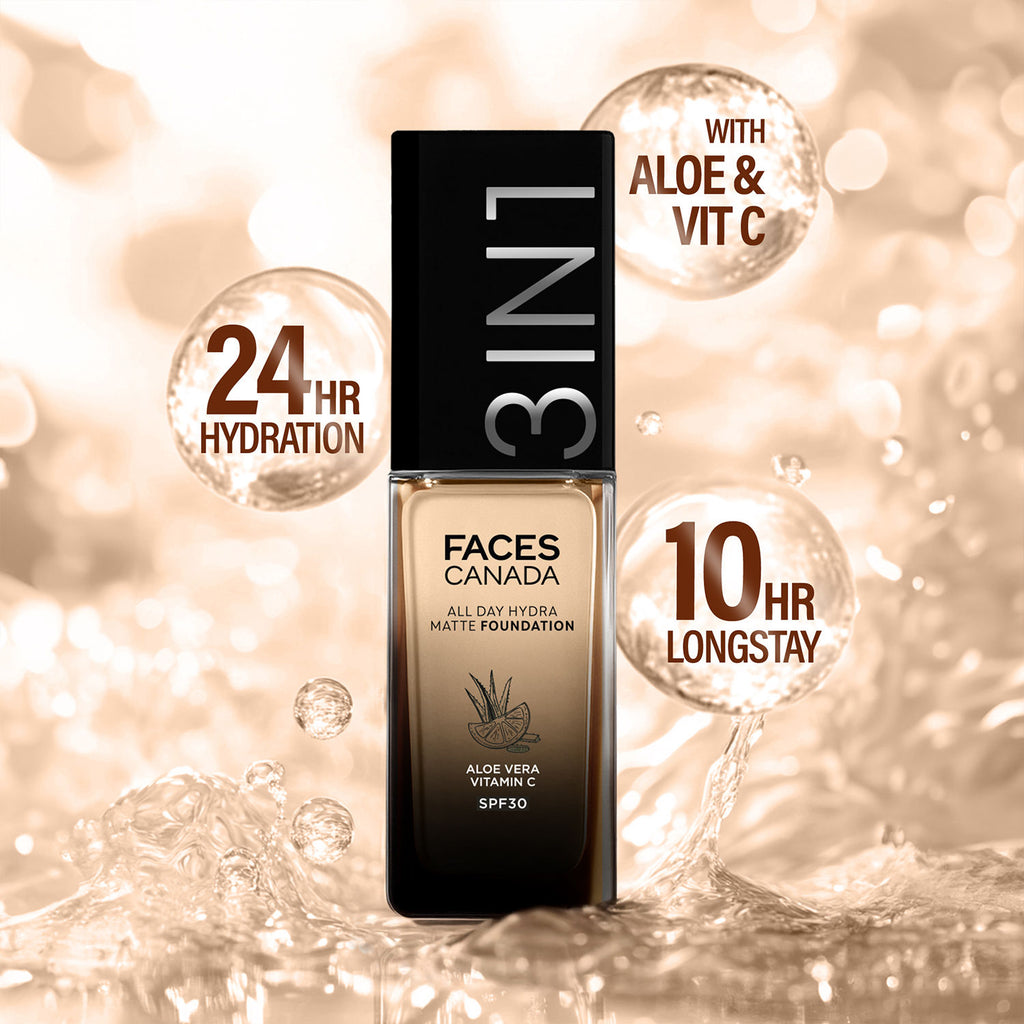 3 In 1 All Day Hydra Matte Foundation