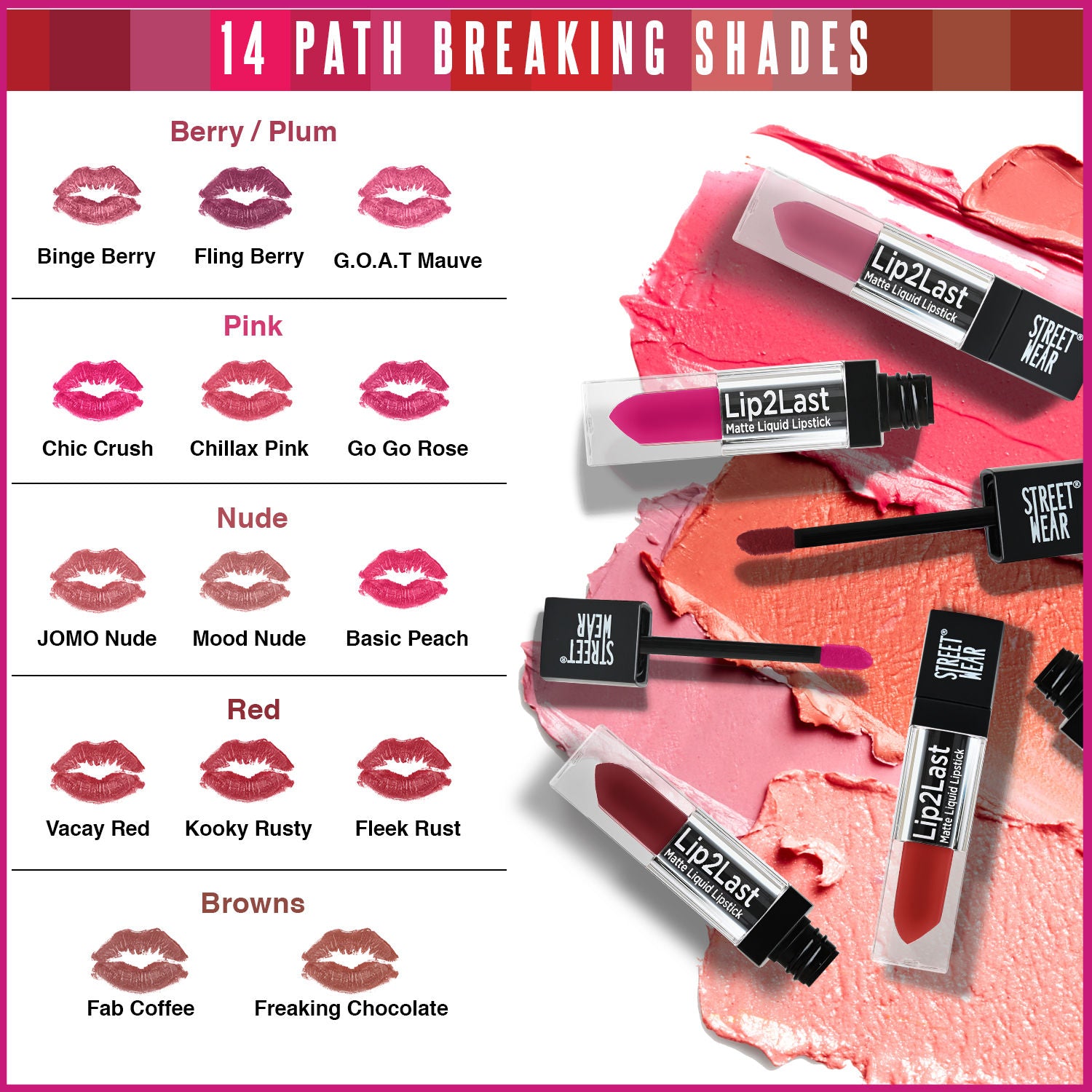 Lip2last Matte Liquid Lipstick