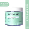 D-Tan & Acne Care Matcha Clay Face Mask With Rice & Salicylic Acid Pods